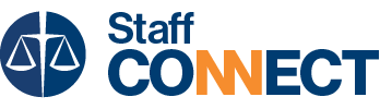 Staff Connect logo. This will take you to the homepage