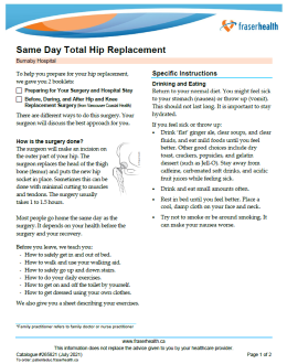 hip replacement image