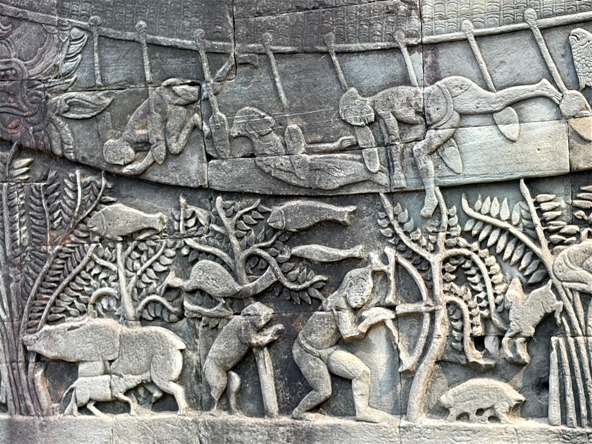 They told intricate stories about war, hunting, fishing & everyday lives. 