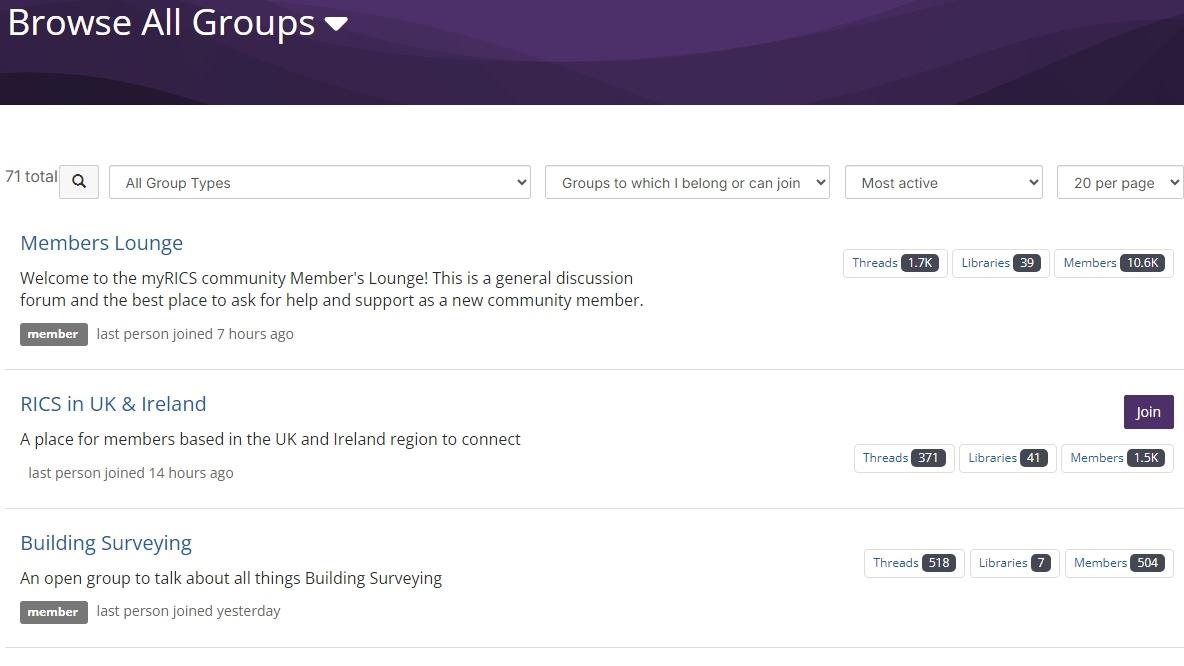 Community Tech Tips : Groups
